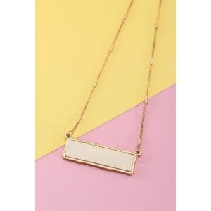 Skinny MINI Bar Necklace Gold Bar Necklace Gold  Bar Necklace